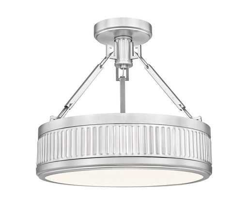 Z-Lite - 3046SF15-SN-LED - LED Semi Flush Mount - Quinn - Satin Nickel