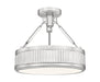 Z-Lite - 3046SF15-SN-LED - LED Semi Flush Mount - Quinn - Satin Nickel