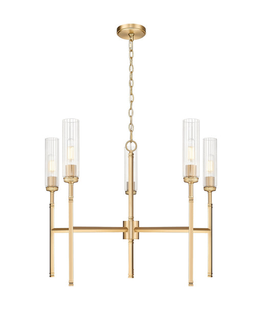 Z-Lite - 3047-5MGLD - Five Light Chandelier - Esme - Modern Gold