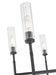 Z-Lite - 3047-6MB - Six Light Chandelier - Esme - Matte Black