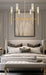 Z-Lite - 3047-6MGLD - Six Light Chandelier - Esme - Modern Gold