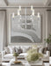 Z-Lite - 3047-9BN - Nine Light Chandelier - Esme - Brushed Nickel