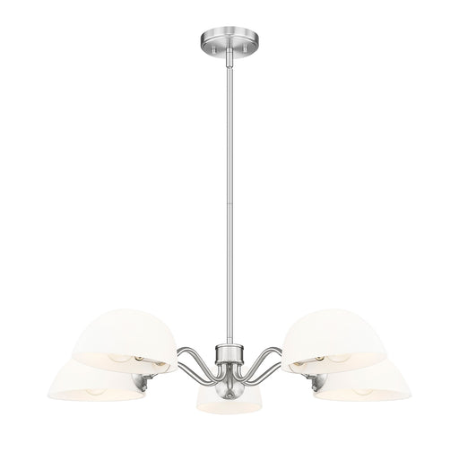 Z-Lite - 3048-5BN - Five Light Chandelier - Breton - Brushed Nickel