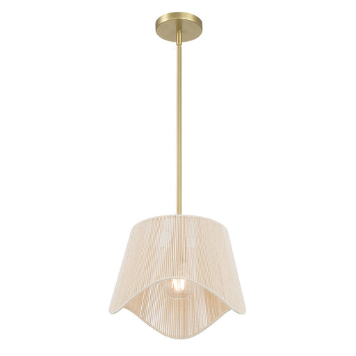 Tulara One Light Pendant Vintage Brass