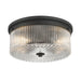 Millennium - 90102-MB/VB - Two Light Flush Mount - Virette - Matte Black