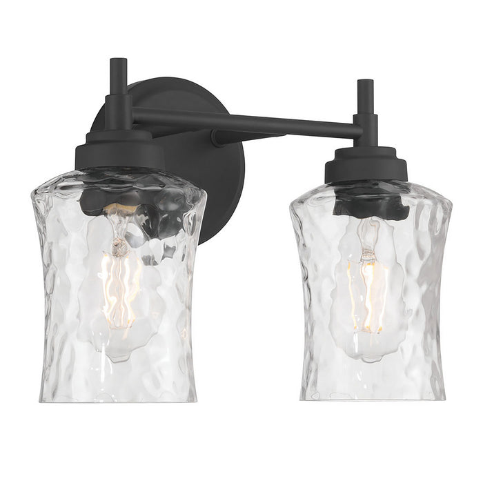 Millennium - 909102-MB - Two Light Vanity - Clarvyn - Matte Black