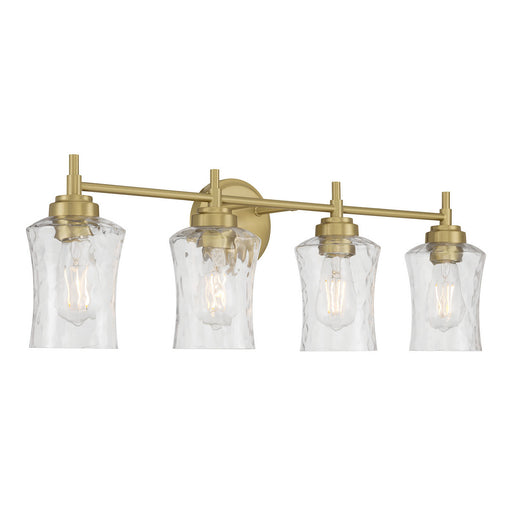 Clarvyn Four Light Vanity Vintage Brass