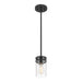 Millennium - 91011-MB - One Light Mini Pendant - Lunden - Matte Black