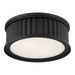 Millennium - 9502-MB - LED Flush Mount - Corvella - Matte Black
