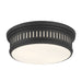 Millennium - 95102-MB - Two Light Flush Mount - Velune - Matte Black