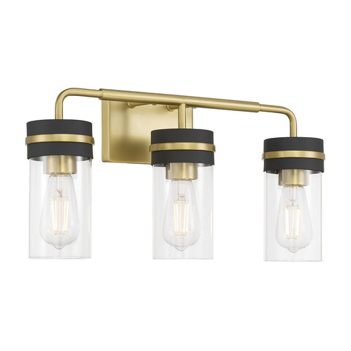 Marbridge Three Light Vanity Vintage Brass