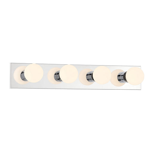 Bellisse Four Light Bath Bar Chrome