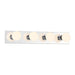 Millennium - 96104-CH - Four Light Bath Bar - Bellisse - Chrome