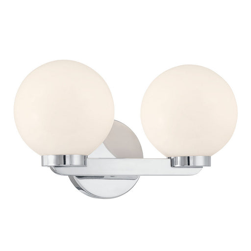 Ardeva Two Light Vanity Chrome