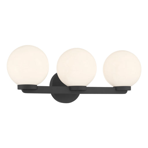 Ardeva Three Light Vanity Matte Black
