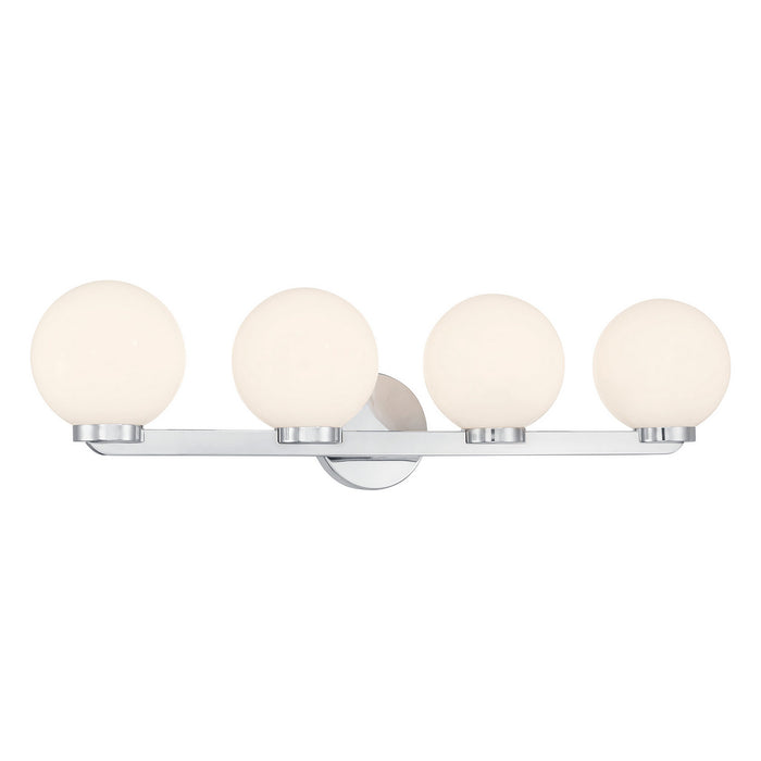 Millennium - 97004-CH - Four Light Vanity - Ardeva - Chrome