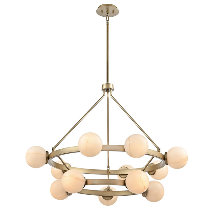 DVI Lighting - DVP26829CPG-BFA - Mid. Chandeliers - Empire/Basket
