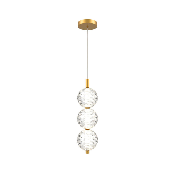 DVI Lighting - DVP32810PSB-WVC - Mini Pendants - Glass Down