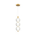 DVI Lighting - DVP32810PSB-WVC - Mini Pendants - Glass Down