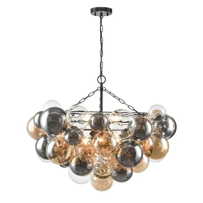 DVI Lighting - DVP32829EB-MG - Mid. Chandeliers - Empire/Basket