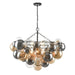 DVI Lighting - DVP32829EB-MG - Mid. Chandeliers - Empire/Basket