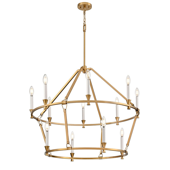 DVI Lighting - DVP37149BR - Large Chandeliers - Empire/Basket