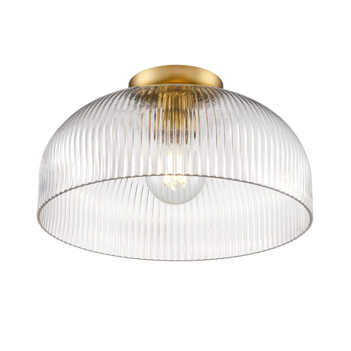 DVI Lighting - DVP37612BR-RIC - Semi-Flush Mts. - Glass Down