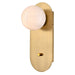 DVI Lighting - DVP37916BR-MS - Sconces - Single