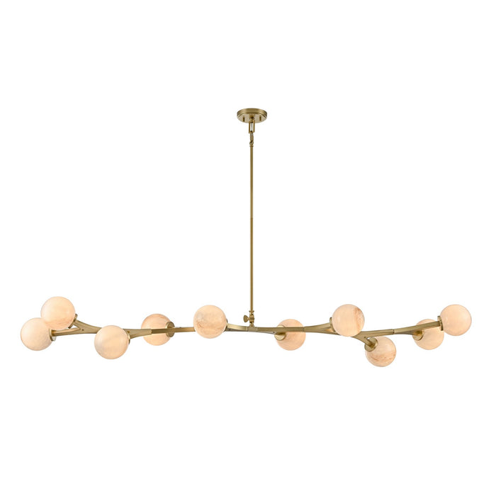 DVI Lighting - DVP45304CPG-PB - Linear/Island - 4 Light +