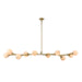 DVI Lighting - DVP45304CPG-PB - Linear/Island - 4 Light +