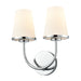 DVI Lighting - DVP48099CH-OP - Two Light Wall Sconce - Kanata - Chrome