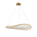 ET2 - E24971-BCN - LED Pendant - Moonscapes - Brushed Champagne