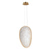 ET2 - E24972-BCN - LED Pendant - Moonscapes - Brushed Champagne