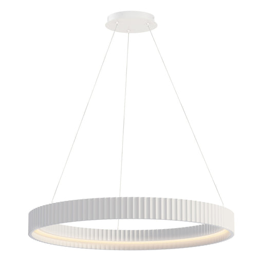 Souffle LED Pendant Chaulk White