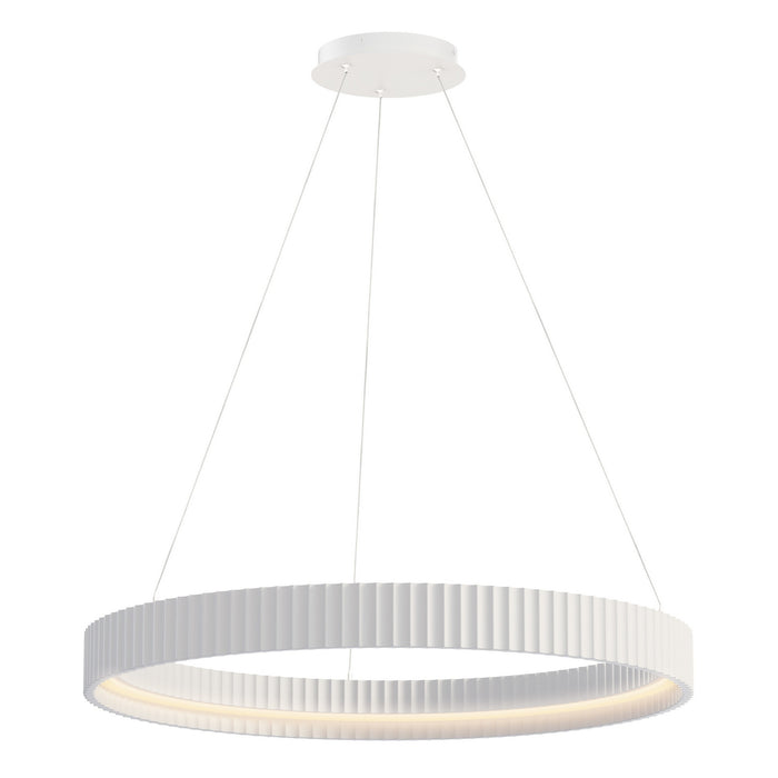 ET2 - E25055-CHK - LED Pendant - Souffle - Chaulk White