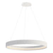 ET2 - E25055-CHK - LED Pendant - Souffle - Chaulk White