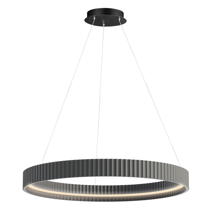 ET2 - E25055-GY - LED Pendant - Souffle - Gray