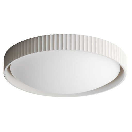 Souffle LED Flush Mount Chaulk White