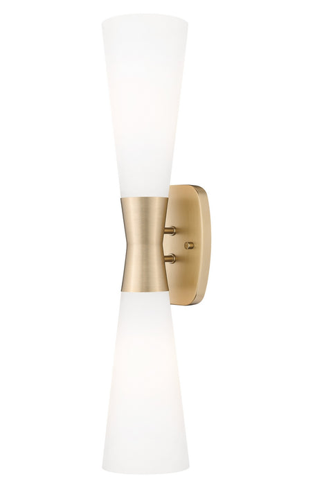 Z-Lite - 4504-2SL-MGLD - Two Light Wall Sconce - Emrys - Modern Gold