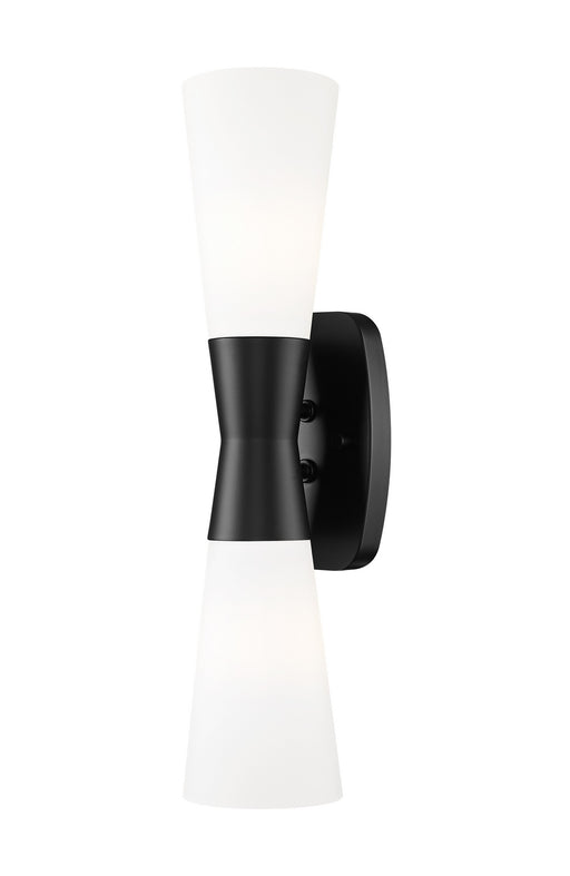 Z-Lite - 4504-2S-MB - Two Light Wall Sconce - Emrys - Matte Black