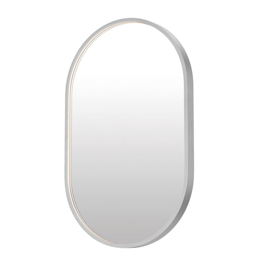 Elisse LED Mirror Satin Nickel