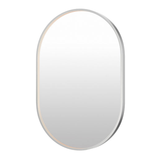 Elisse LED Mirror Satin Nickel