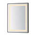 ET2 - E42091-BK - LED Mirror - Framed - Black