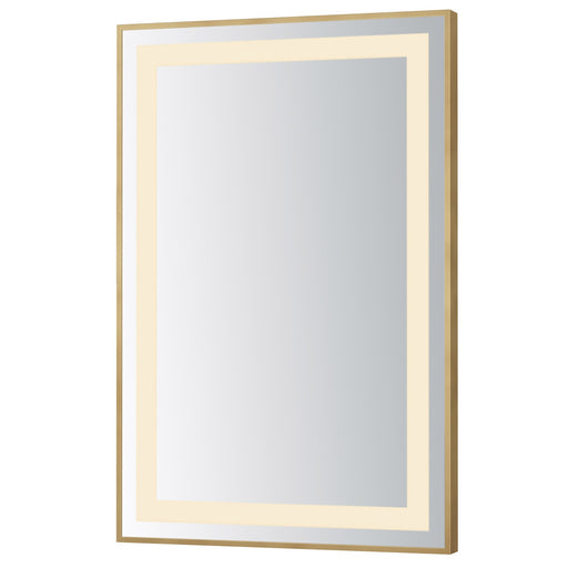 Framed LED Mirror Gold