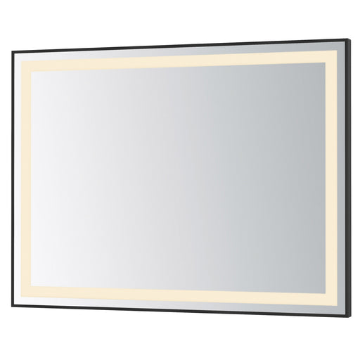 Framed LED Mirror Black