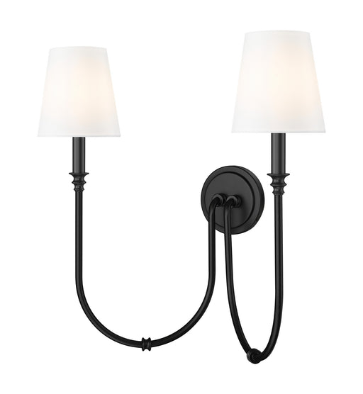 Z-Lite - 4505-2S-MB - Two Light Wall Sconce - Jisele - Matte Black
