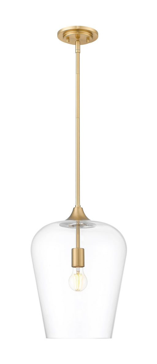 Z-Lite - 473P12-BBR - One Light Pendant - Joliet - Burnished Brass
