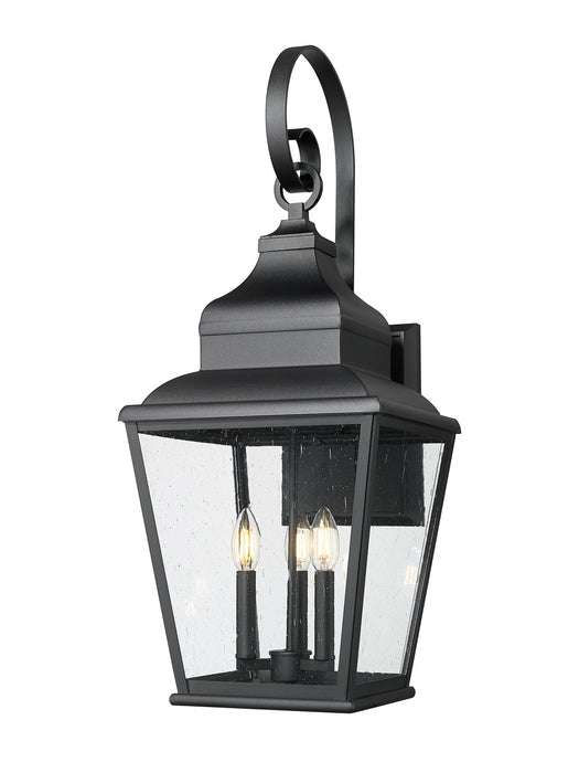 Z-Lite - 5029B-BK - Three Light Outdoor Wall Mount - Raphael - Sand Black