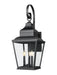 Z-Lite - 5029B-BK - Three Light Outdoor Wall Mount - Raphael - Sand Black
