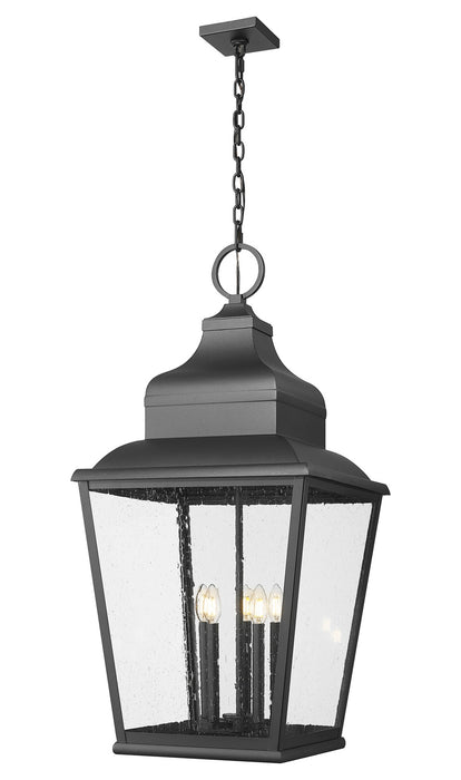 Z-Lite - 5029CHXXL-BK - Five Light Outdoor Chain Mount Ceiling Fixture - Raphael - Sand Black